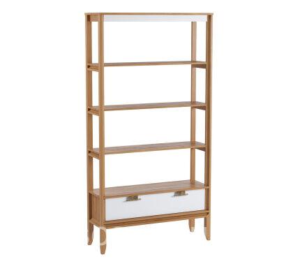 Стеллаж Бридж сквозной широкий с 1 ящиком